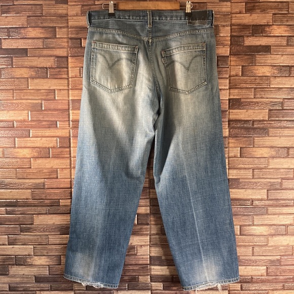 Levis Silvertab Baggy Fit Jeans Men’s 36x 30 Light Wash - Picture 3 of 16